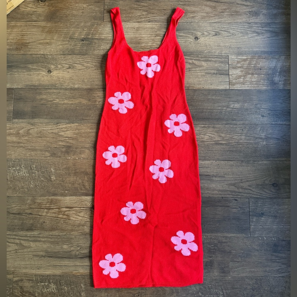 FLORAL MIDI DRESS